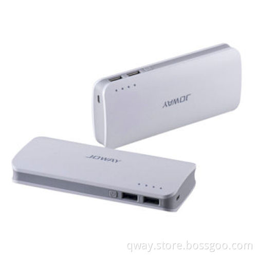 Dual USB Port Power Banks with 13,000mAh Capacity, 5V/1A and 5V/2.1A Output, 5V/1A Input, Ultra-thin